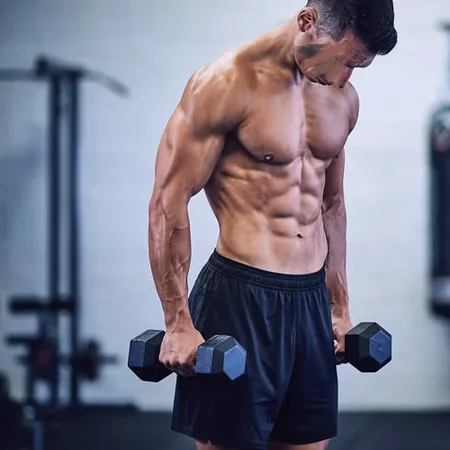 Aumento de masa muscular a base de negativas y fatiga muscular.