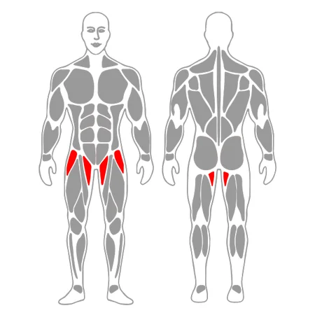 Estiramiento de flexores de cadera con silla