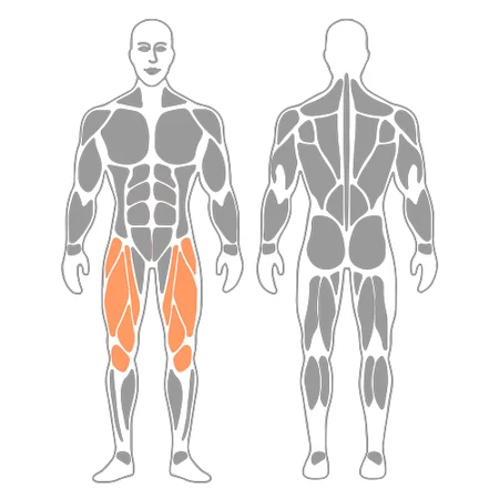 Extensión de rodilla con apoyo en toalla