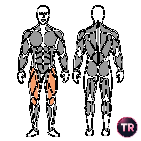 Extensión de rodilla con apoyo en toalla