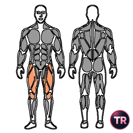 Hiperextensión de rodilla apoyada en silla