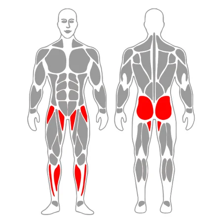 Pasos laterales con banda elástica