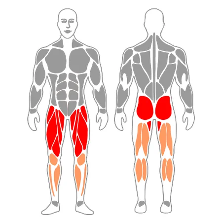 Prensa de piernas inclinada