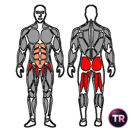 Ponte glutei con appoggio in talloni