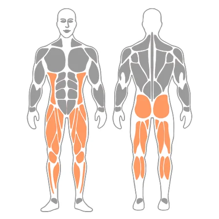 Subida cruzando piernas