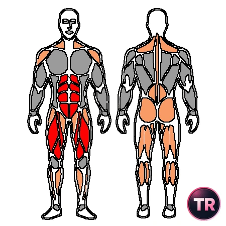 Tirón frontal con mancuerna