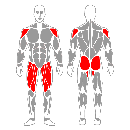 Kettlebell:peso muerto y remo al cuello