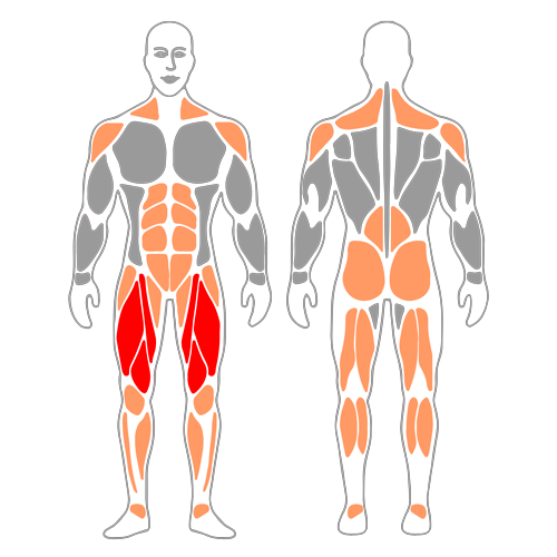 Salto pliométrico desde banco