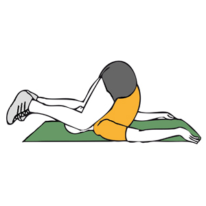 Estiramiento vertebral dorsal y lumbar