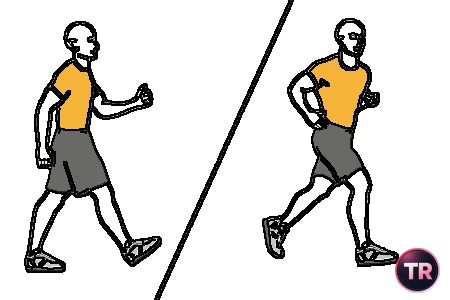 Correr y andar