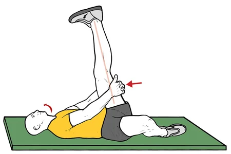 Movilización del nervio ciático