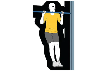 Dominadas con agarre mixto