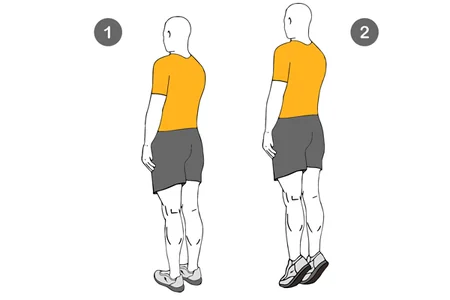 Extensión de gemelos de pie