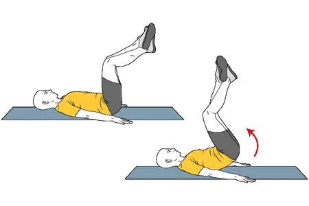 Elevación de la pelvis en vertical