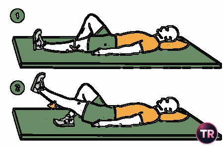Elevación de una pierna en extensión