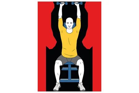 Elevacion lateral con mancuernas en supinación