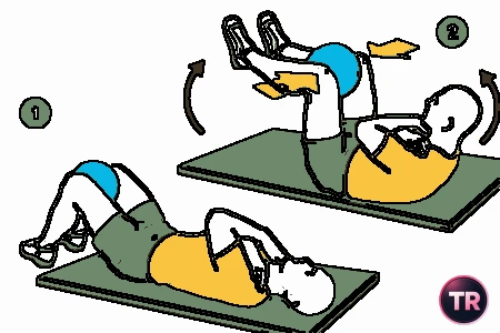 Encogimientos con adductor en isométrico