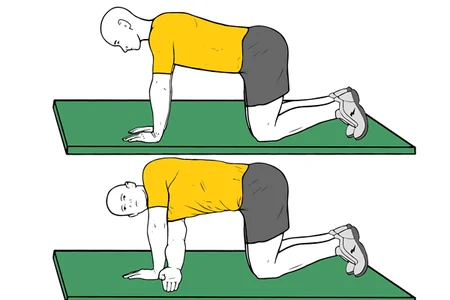Estiramiento enhebrar aguja