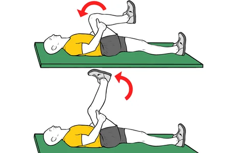 Estiramiento de glúteo e isquiotibiales
