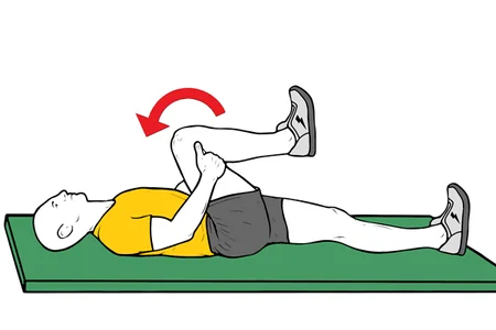 Estiramiento de gluteo