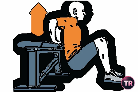 Extensión de brazos con apoyo en banco con piernas flexionadas