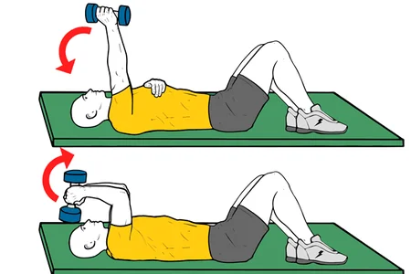 Extensión de tríceps excéntrico