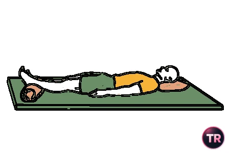 Extensión de rodilla por gravedad