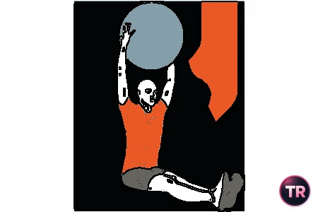 Extensión de brazos sujetando pelota de Pilates