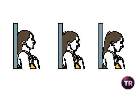 Flexión cervical total
