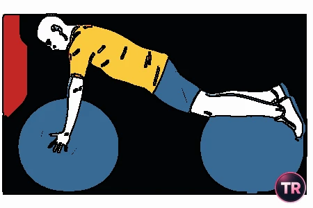 Push-ups on stability balls