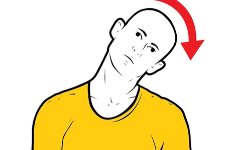 Inclinación de la cabeza a la izquierda