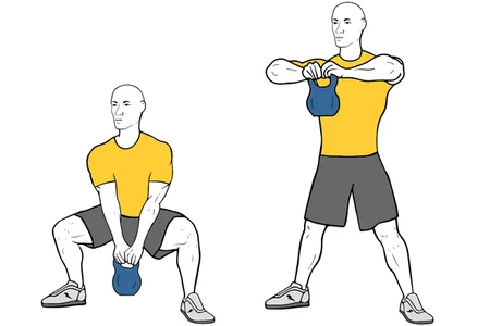 Kettlebell:peso muerto y remo al cuello