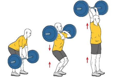 Levantamiento en dos tiempos
