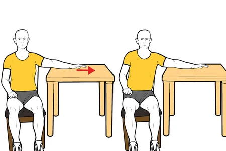 Movilización del hombro en abducción