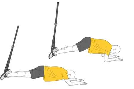 Movimiento oscilante con trx