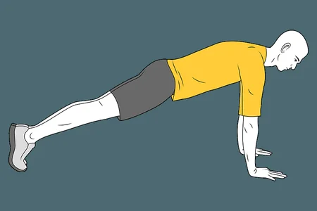 Plancha horizontal isométrica