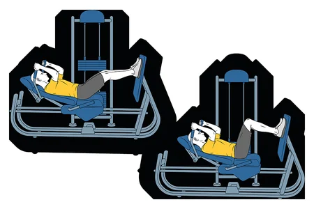 Prensa  horizontal con desplazamiento