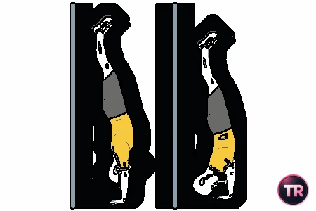 Press de hombros en equilibrio vertical