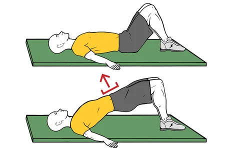 Puente de hombros y glúteos y apoyo prono