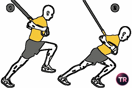 Encogimientos abdominales con TRX