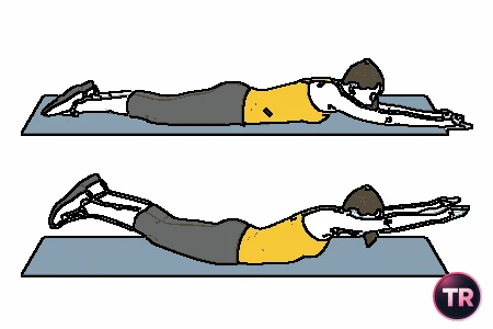 Superman o extensión lumbar