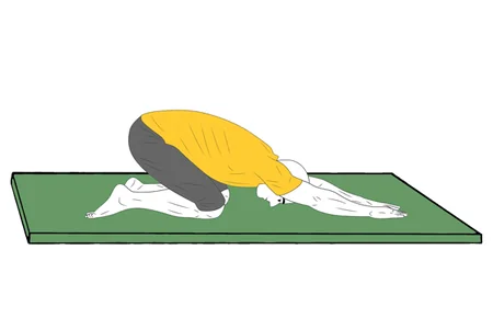 Yoga: Postura del niño