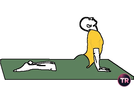 Yoga: postura de la cobra