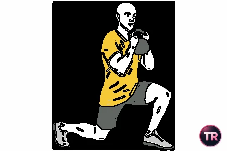Zancada adelante con Kettlebell