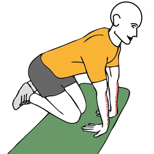 Estiramiento de antebrazos