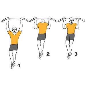 Dominadas Rocky : Al pecho y a la nuca