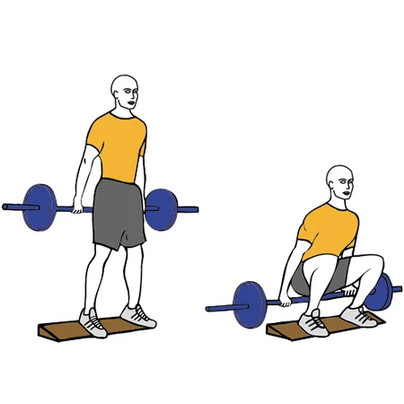 Sentadilla Hack con la barra por detrás