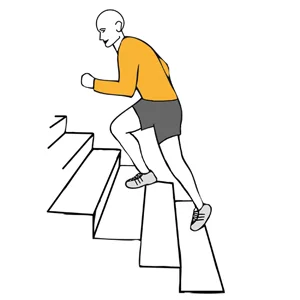 Subir escaleras