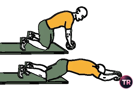 Abdominales con roller