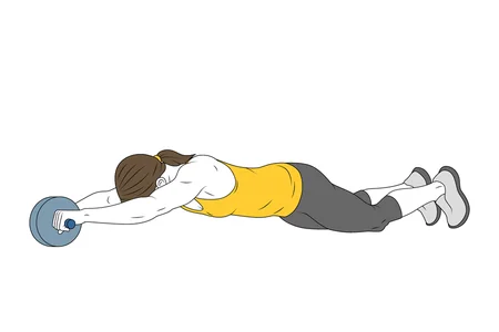 Abdominales con roller